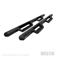 Thumbnail for Westin 99-13 Chevy/GMC Silverado/Sierra 1500 Ext Cab HDX Drop Nerf Step Bars - Textured Black