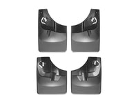 Thumbnail for WeatherTech 15-20 Ford F-150 (w/Fender Lip Molding) No Drill Mudflaps - Black