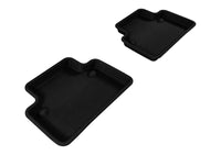 Thumbnail for 3D MAXpider 2004-2012 Volvo S40 Kagu 2nd Row Floormats - Black