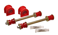 Thumbnail for Energy Suspension 98-01 Ford Explorer/Bronco 2WD/4WD 34mm Red  Front Sway Bar Bushing Set