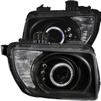 Thumbnail for ANZO 2003-2006 Honda Element Projector Headlights w/ Halo Black
