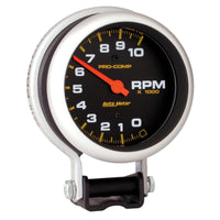 Thumbnail for AutoMeter Gauge Tachometer 3-3/4in. 10K RPM Pedestal Pro-Comp