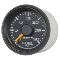 Thumbnail for Autometer Factory Match Chevy 2-1/16in FSE 0-30 PSI Fuel Pressure Gauge