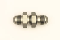 Thumbnail for DeatschWerks 8AN Male Flare To 8AN Male Flare Bulkhead Adapter (Incl. Nut)