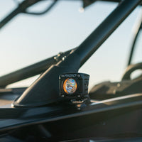 Thumbnail for Rigid Industries 2017+ Polaris Pro R/Turbo R Revolve A-Pillar Light Kit