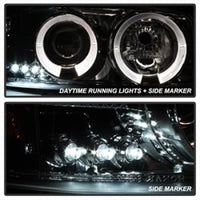 Thumbnail for Spyder GMC Sierra 1500/2500/3500 99-06 Projector Headlights LED Halo LED Smoke PRO-YD-CDE00-HL-SMC