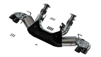 Thumbnail for Borla 20-23 Chevy Corvette 6.2L V8 AT w/o NPP 3in ATAK Catback Exhaust - Black Chrome Tips