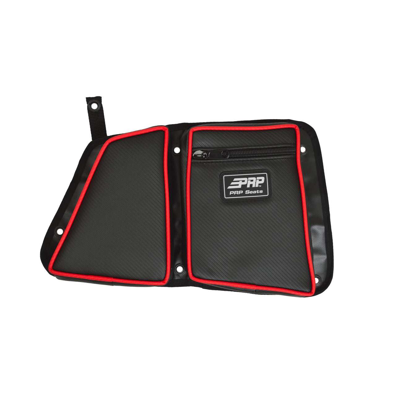 PRP Polaris RZR Rear Door Bag with Knee Pad for Polaris RZR/(Passenger Side)- Red