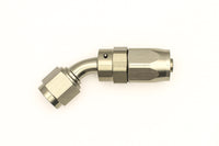 Thumbnail for DeatschWerks 6AN Female Swivel 45-Degree Hose End CPE