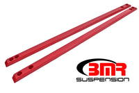 Thumbnail for BMR 15-17 S550 Mustang Super Low Profile Chassis Jacking Rails - Red