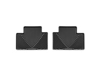 Thumbnail for WeatherTech 05-13 Toyota Tacoma Crew Cab Rear Rubber Mats - Black
