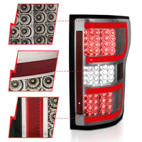 Thumbnail for ANZO 18-19 Ford F-150 LED Taillights Smoke