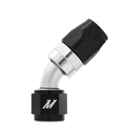 Thumbnail for Mishimoto Aluminum -12AN 45 Degree Fitting - Black