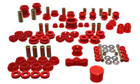 Thumbnail for Energy Suspension 94-01 Acura Integra (except Type R) Red Hyper-Flex Master Bushing Set