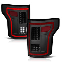 Thumbnail for ANZO 15-17 Ford F-150 LED Taillights - Smoke
