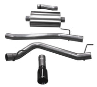 Thumbnail for Corsa 20-24 Jeep Gladiator JT 3.6L Single Side Exit Cat-Back Exhaust System w/ Single 4in Black Tip