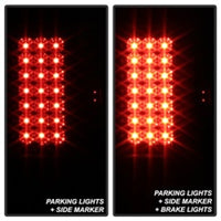 Thumbnail for Spyder 08-16 Ford Super Duty LED Tail Lights Black Smoke ALT-YD-FS07-LED-BSM