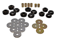 Thumbnail for Energy Suspension 75-79 Chevrolet Nova / Chevy II Black Body Mount Set
