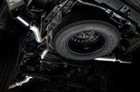 Thumbnail for AWE Tuning 20-21 Jeep Gladiator JT 3.6L Tread Edition Cat-Back Dual Exhaust - Diamond Black Tip