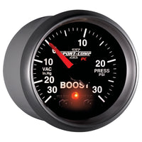 Thumbnail for Autometer Sport-Comp II 52mm 30 IN HG / 30 PSI Electronic Boost/Vacuum Gauge