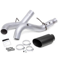 Thumbnail for Banks Power 20-21 Chevy/GMC 2500/3500 6.6L Monster Exhaust System - Black Tip