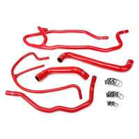 Thumbnail for HPS Reinforced Red Silicone Radiator + Heater Hose Kit Coolant for Chevy 05-07 Corvette 6.0L LS2 V8