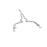 Thumbnail for MagnaFlow Cat-Back 15-16 Ford Mustang 2.3L L4 Competition SS 3in Dual Split Rear 4.5in Black Tips