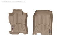 Thumbnail for WeatherTech 08-12 Honda Accord Front FloorLiner - Tan