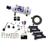 Thumbnail for Nitrous Express Dual Holley/Gasoline Nitrous Kit (100-500HP) w/5lb Bottle