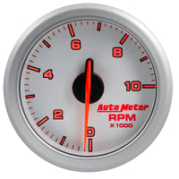 Thumbnail for Autometer Airdrive 2-1/6in Tachometer Gauge 0-10K RMP - Silver
