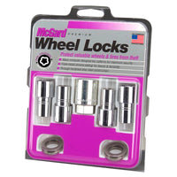Thumbnail for McGard Wheel Lock Nut Set - 4pk. (Long Shank Seat) 1/2-20 / 13/16 Hex / 1.75in. Length - Chrome