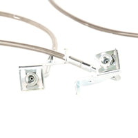 Thumbnail for Rugged Ridge Brake Hose Kit Braided Stainless 07-18 Jeep Wrangler