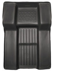 Thumbnail for Husky Liners 07-10 GM Escalade/Tahoe/Yukon WeatherBeater Black Walkway (2nd Row Bucket) Floor Liners