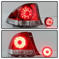 Thumbnail for Spyder 01-03 Lexus IS300 LED Tail Lights - Red Clear ALT-YD-LIS300-LED-SET-RC