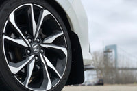 Thumbnail for Rally Armor 16-21 Honda Civic Si Black UR Mud Flap w/Dark Grey Logo