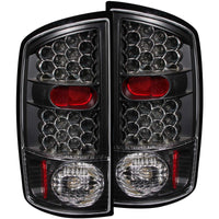 Thumbnail for ANZO 2002-2005 Dodge Ram 1500 LED Taillights Black