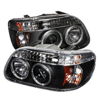 Thumbnail for Spyder Ford Explorer 95-01 1PC Projector Headlights LED Halo Blk PRO-YD-FEXP95-HL-1PC-BK
