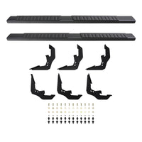 Thumbnail for Westin 2019 Chevrolet Silverado/Sierra 1500 Crew Cab R7 Nerf Step Bars - Black