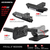 Thumbnail for Go Rhino HS-20 Hitch Bumper Step