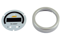 Thumbnail for AEM X-Series Tru-BoostX Boost Controller Gauge Accessory Kit - Silver Bezel & White Faceplate