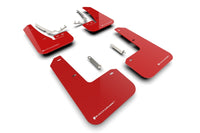 Thumbnail for Rally Armor 22-24 VW MK8 Golf GTI/R Red UR Mud Flap w/White Logo