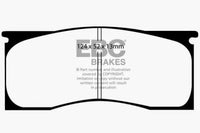 Thumbnail for EBC 65-69 Dodge Dart 2.8 Redstuff Front Brake Pads
