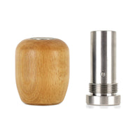 Thumbnail for Mishimoto Short Steel Core Wood Shift Knob - Beech