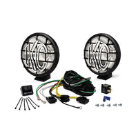 Thumbnail for KC HiLiTES Apollo Pro 6in. Halogen Light 100w Spot Beam (Pair Pack System) - Black
