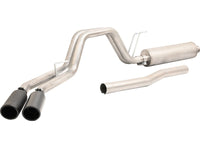 Thumbnail for Gibson 20-21 Ford F250/F350 7.3L 3in Cat-Back Dual Sport Exhaust System Stainless - Black Elite