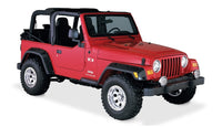 Thumbnail for Bushwacker 97-06 Jeep TJ Pocket Style Flares 4pc - Black