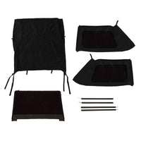 Thumbnail for Rugged Ridge Montana Top Bowless Black Diamond 07-18 Jeep Wrangler JK 2-Dr