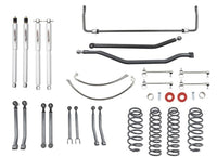 Thumbnail for Belltech 07-17 Jeep Wrangler Rubicon Unlimited JK 4dr 4in Trail Perf Lift Kit w/ Rear Sway Bar