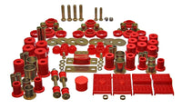 Thumbnail for Energy Suspension 67-69 Chevrolet Camaro (w/multi leaf springs) Red Hyper-flex Master Bushing Set