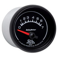 Thumbnail for Autometer ES 52.4mm 0-7 Bar Oil Pressure SSE Gauge